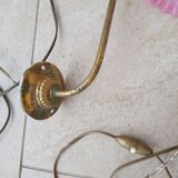 Pair of swan collar wall light