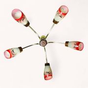 Chandelier moderne à 5 bras Sputnik