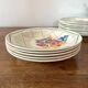 5 soup plates in Grasse earthenware, HBCM (Hippolyte Boulenger, Creil Montereau)