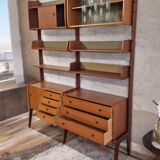 Ergo freestanding storage unit, Scandinavian vintage 1960s