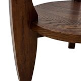 Art Deco Side Table Plant Table Oak 1950s Design