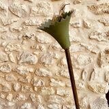 "Leaf" chandelier with opalescent gable