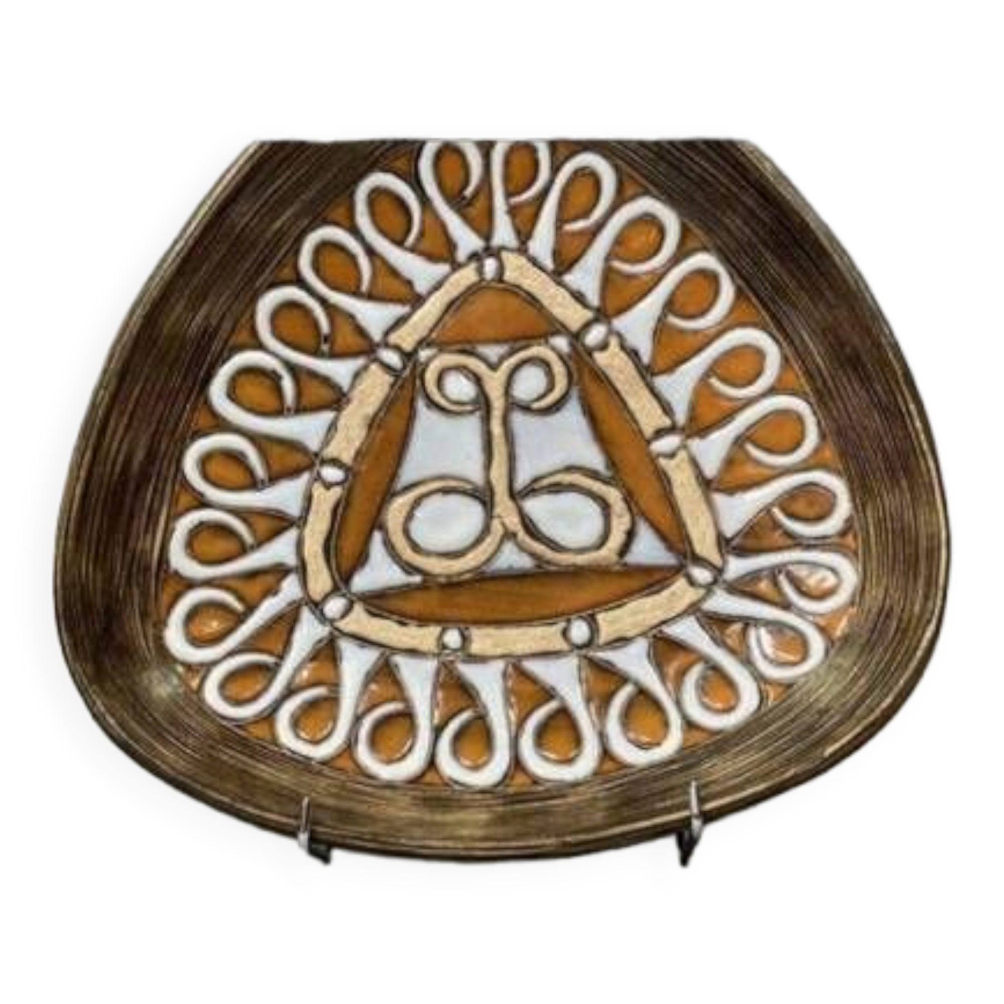 Triangular shaped cup - jean de lespinasse