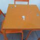 Ensemble table et chaises bistrot Tolix