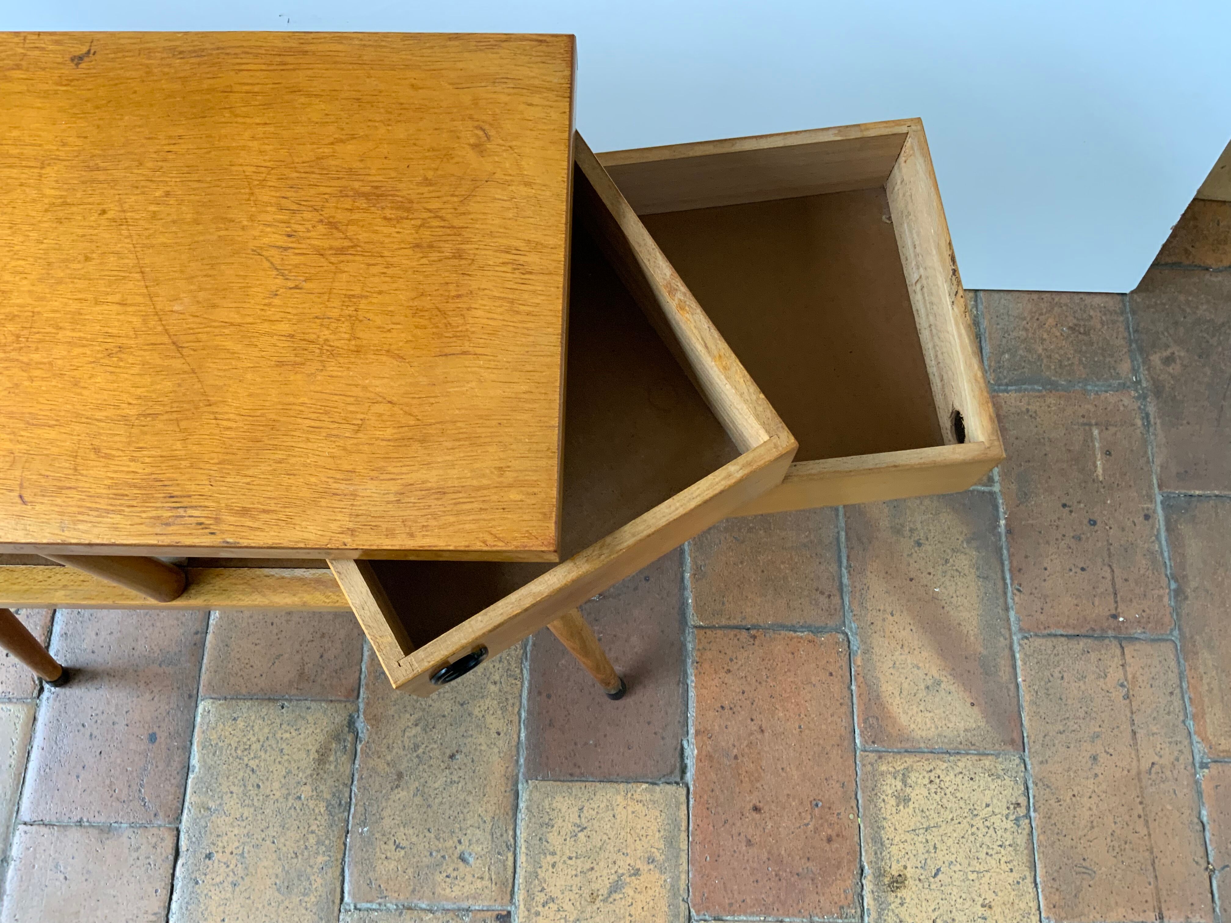 Vintage bedside table