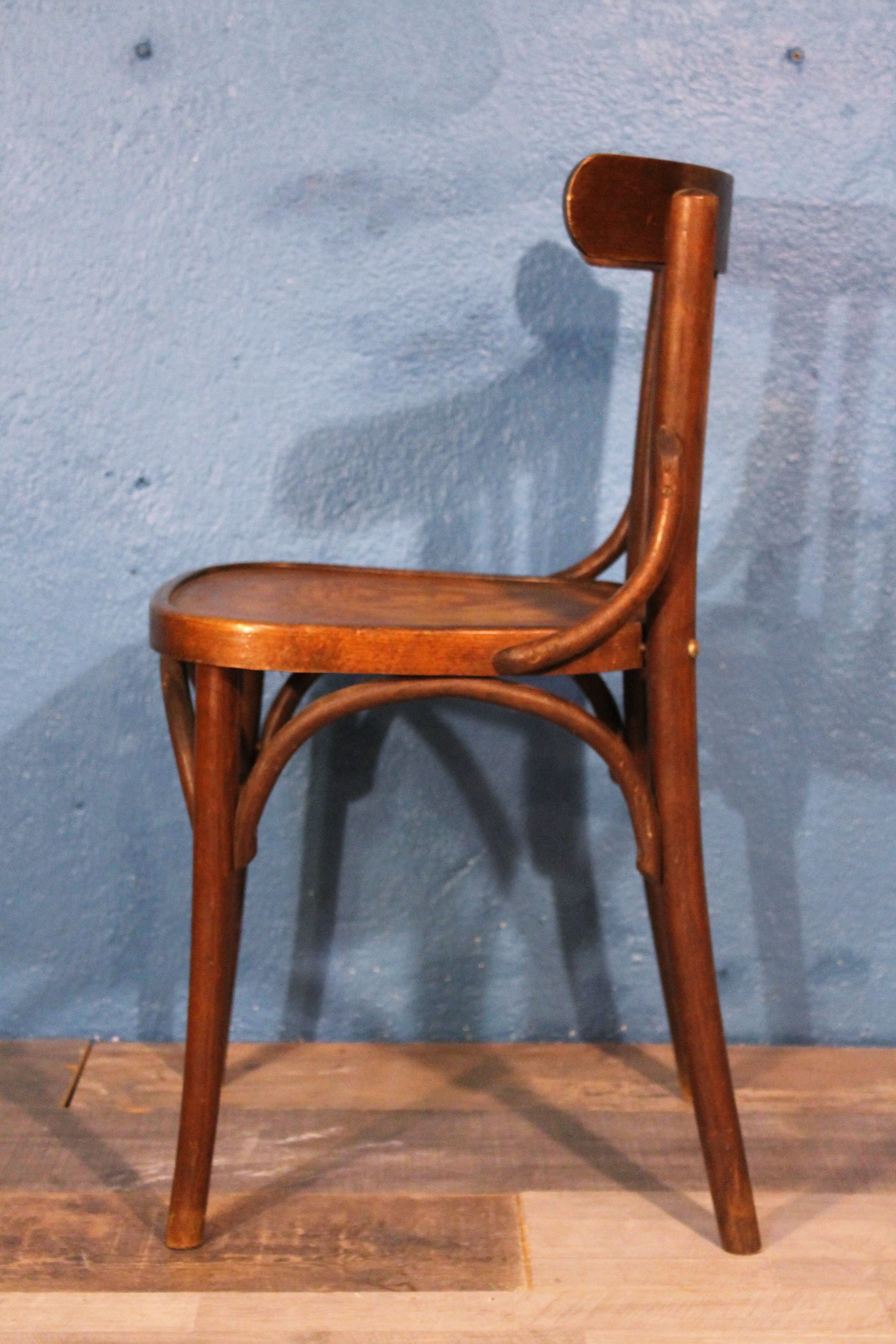 Fischel "Bistrot" chairs at the beginning of the 20th century