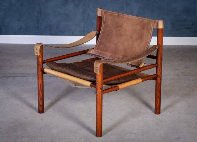Safari chair by Arne Norell, Sweden, 1960s