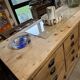 Large counter with drawers