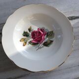 Series of 6 hollow plates porcelain of Gien model Chambord