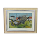 John Börén ( 1903-1983 ), Swedish Modern Painting, 1960s, Oil on Panel, Framed