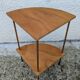 Pair of Corner Shelves 60/70 Vintage Design Console Table