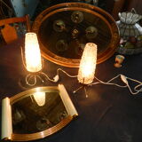 Pair of bedside lamps