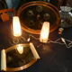 Pair of bedside lamps
