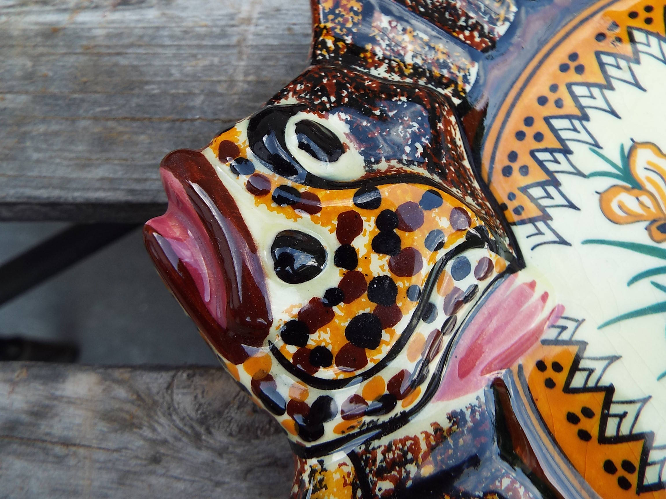 Set of 6 plates Quimper Henriot