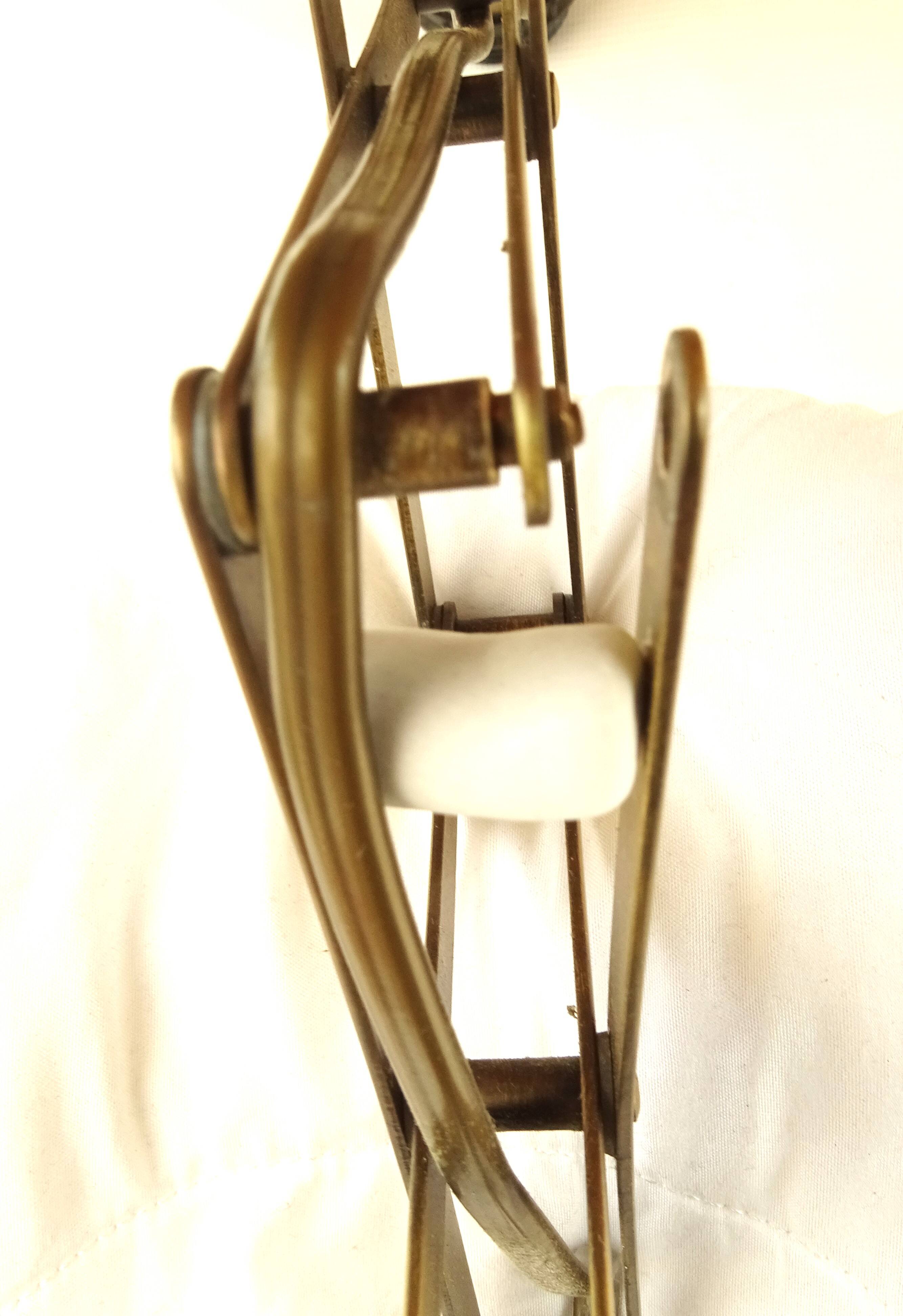 Brass Scissor Wall Lamp