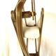 Brass Scissor Wall Lamp