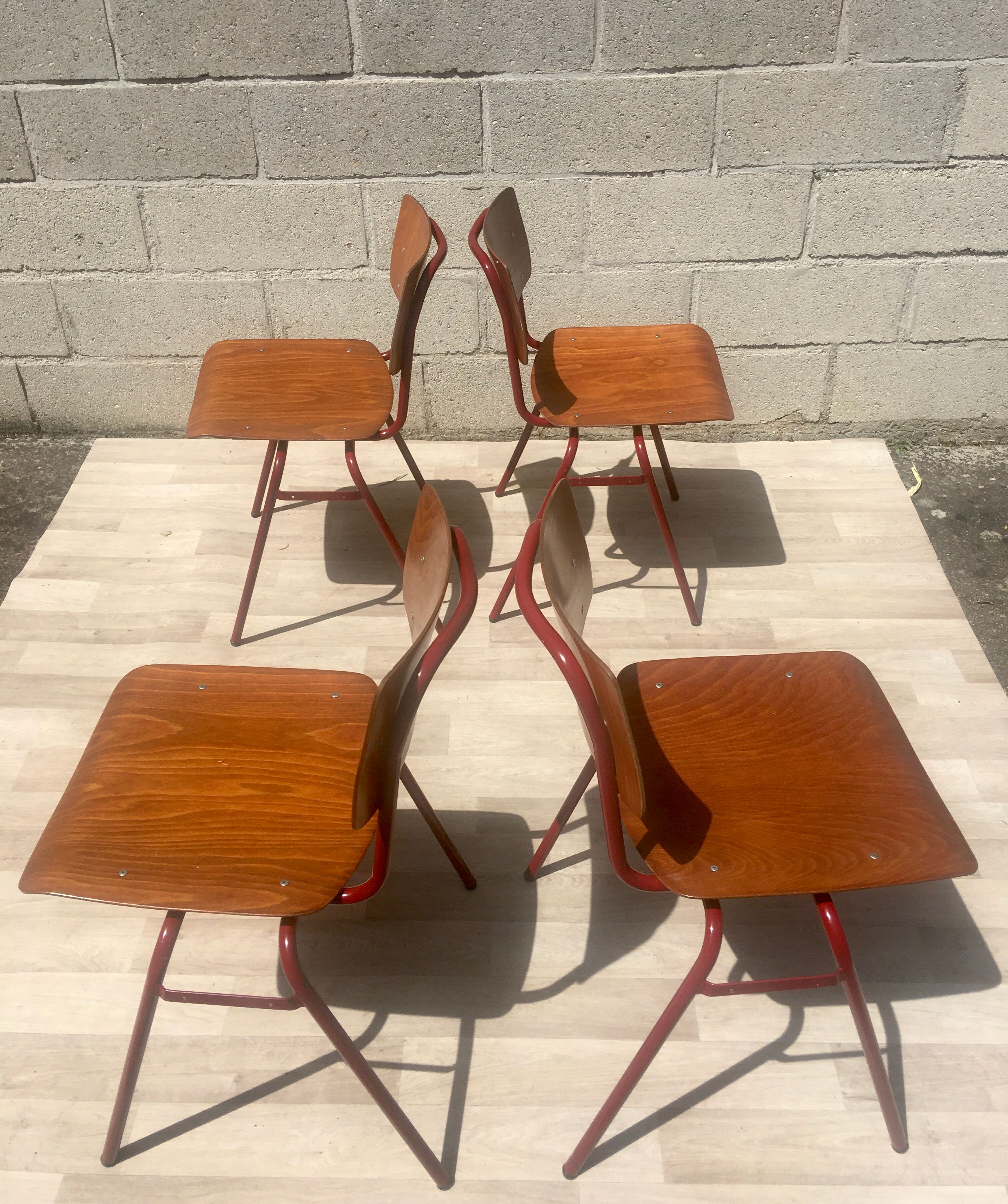 4 vintage chairs Marko Holland