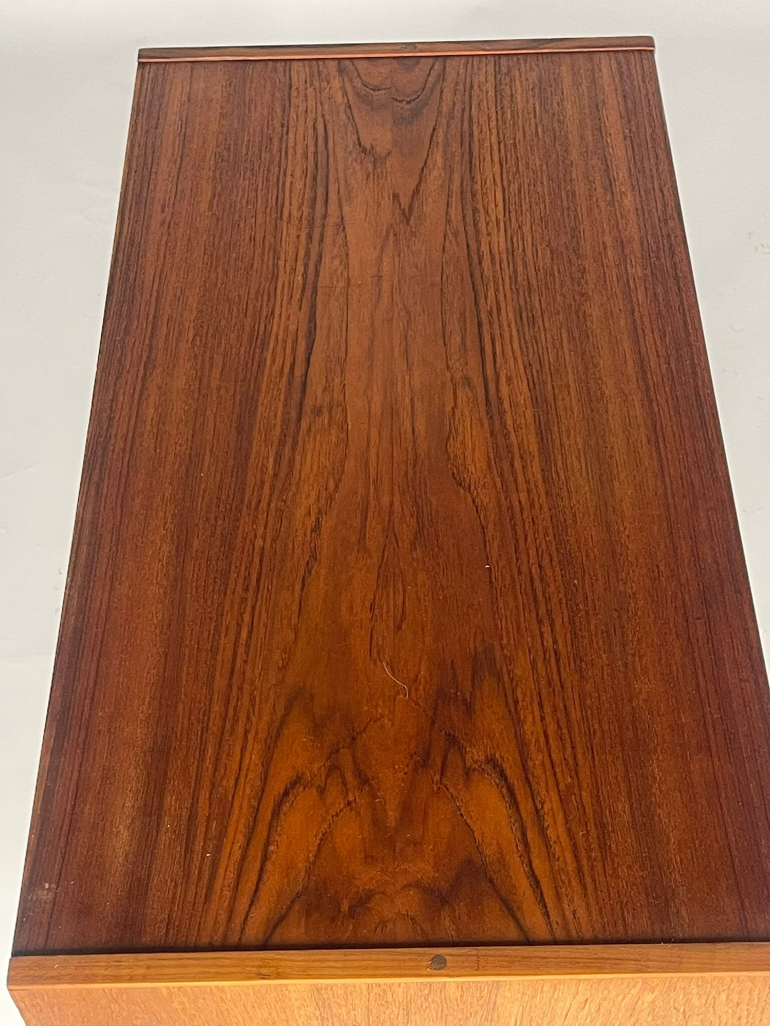 Scandinavian teak chest of drawers from the 1960s.