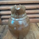 Decanter pitcher in glazed sandstone