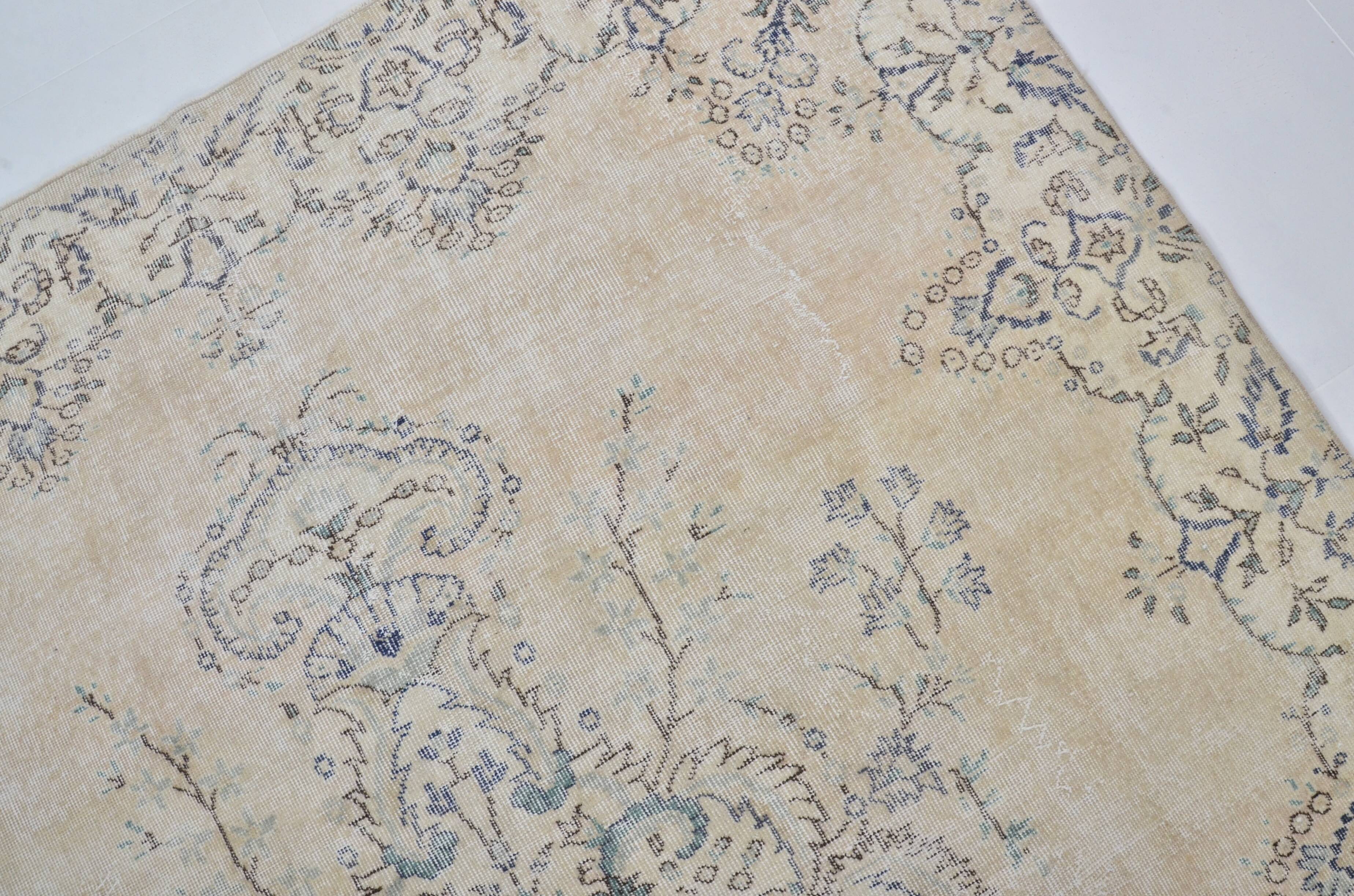 Turkish Oushak Handmade Carpet sku 3182