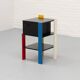 Rietveld style side table 1980s