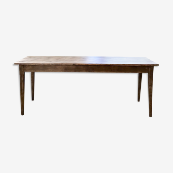 Beech vintage farm table