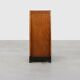 Amsterdamse school wooden cabinet or nightstand, The Netherlands ca. 1915