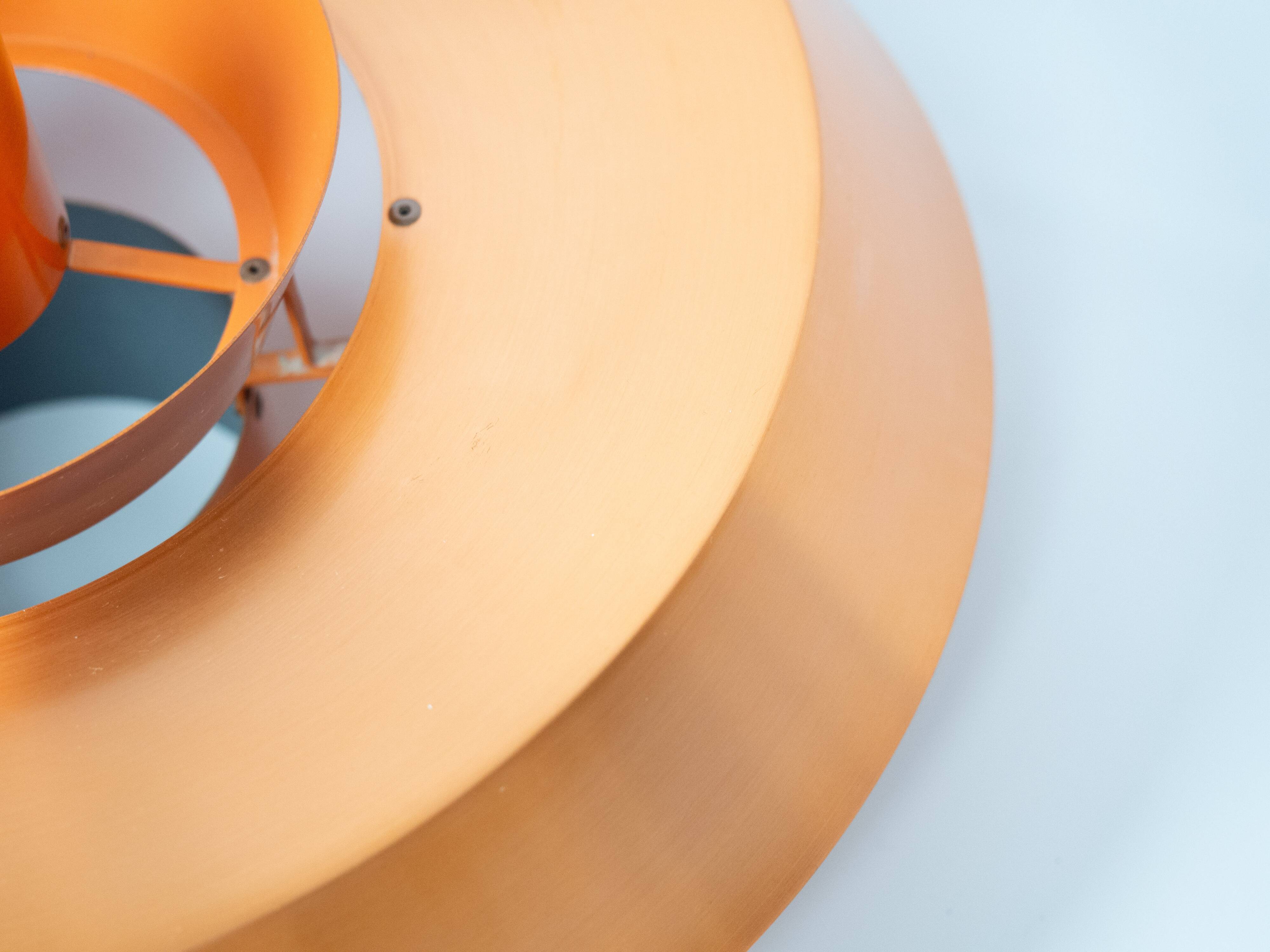 Danish vintage pendant lamp Nova by Jo Hammerborg, Fog og Moruo, 1963