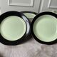 Dinner Service Year 50/60 Earthenware of Salins 53 Pieces Mint Black