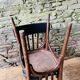 Set of four vintage bentwood bistro chairs.