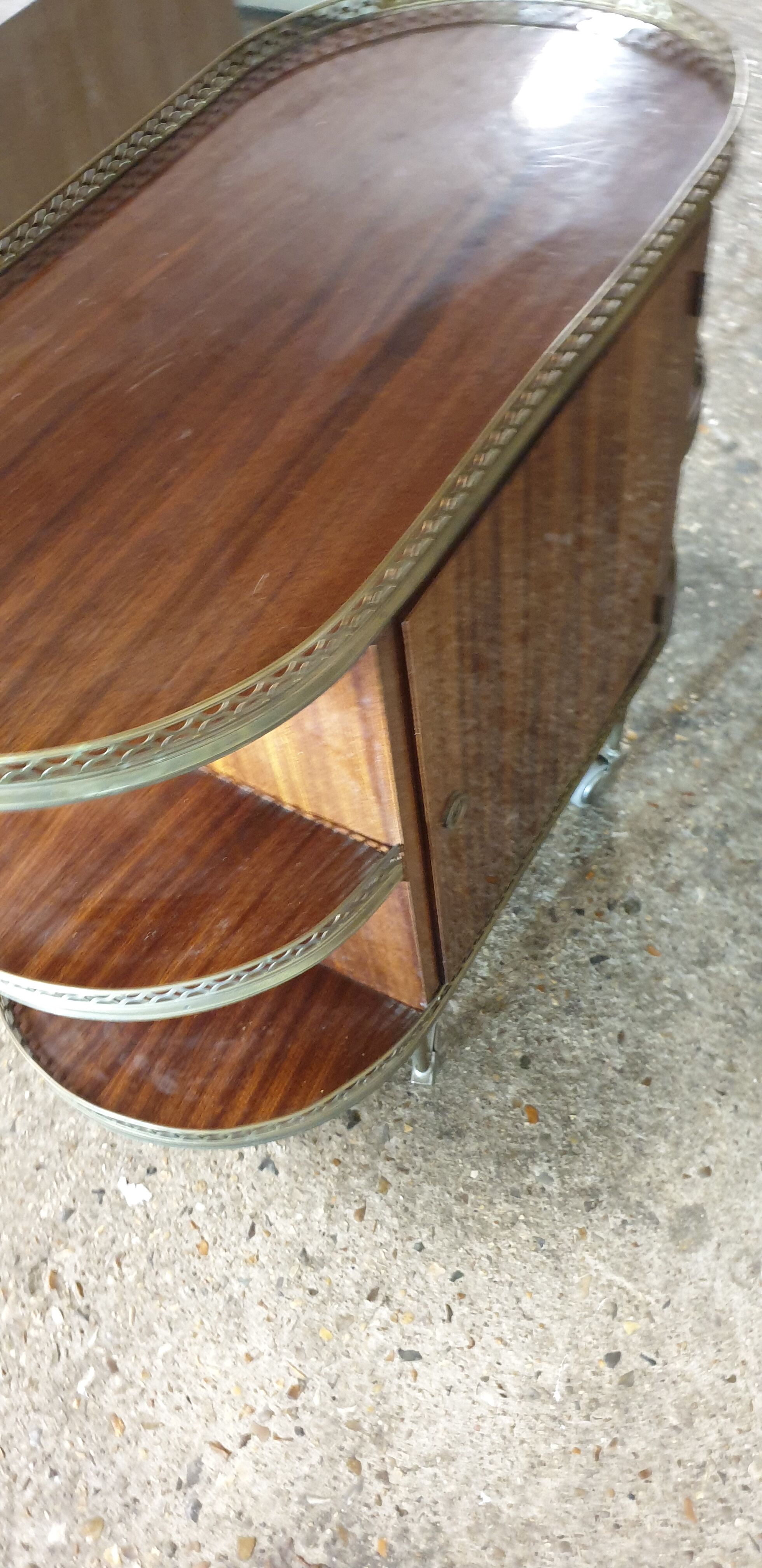 Vintage cylinder bar furniture