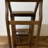 Stool transforming into a step ladder.