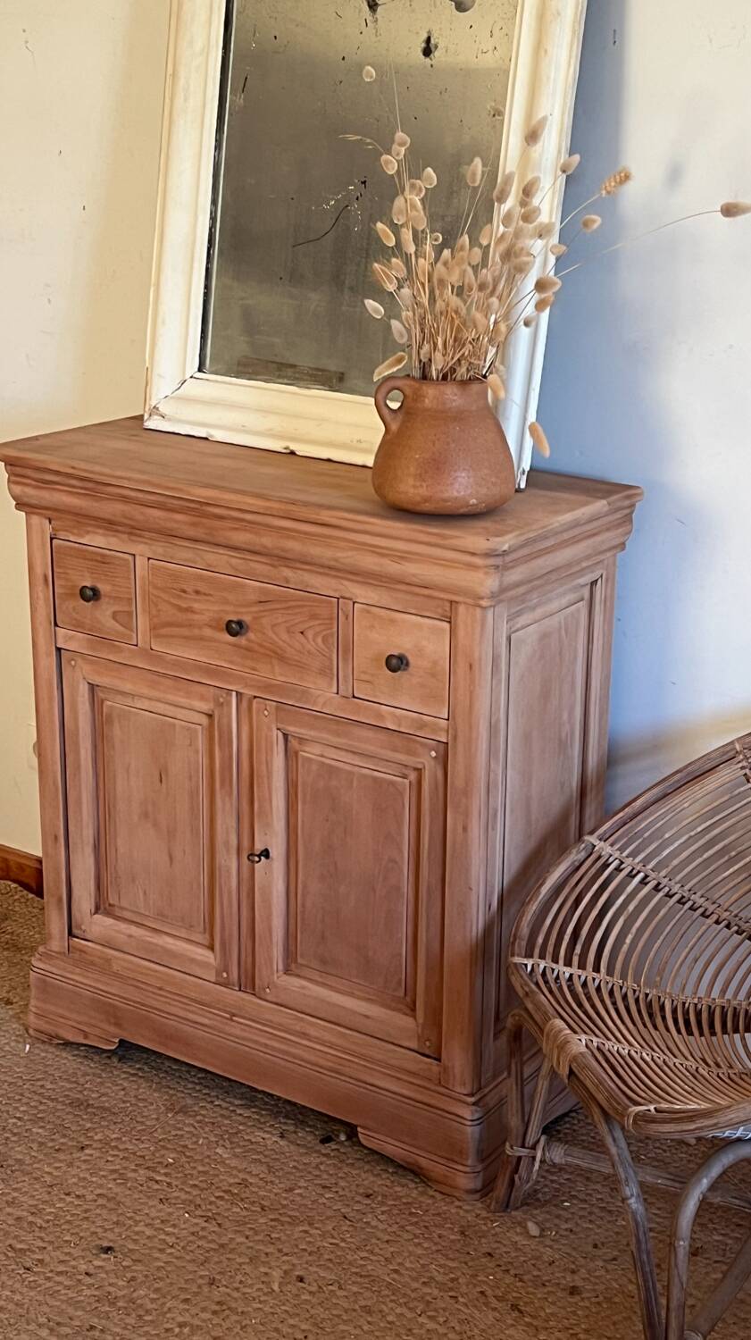 Renovated solid wood entrance console