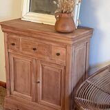 Renovated solid wood entrance console