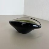 Large 1,5kg Murano Sculptural Glass Element Shell Ashtray Murano, Italy, 1970