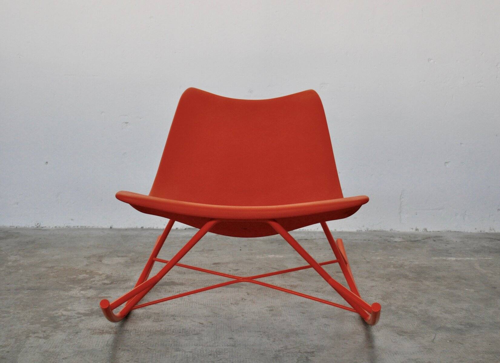 Chaise à bascule en métal et polyuréthane de Sintesi, Italie, 2010
