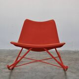 Metal and Polyurethane Rocking Chair from Sintesi, Italy, 2010