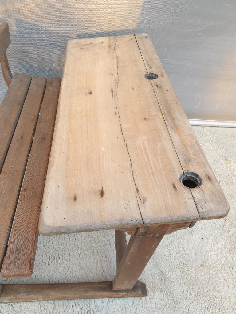Kindergarten desk sled double desk