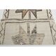 1970s vintage Turkish Oushak handmade wool cotton white runner rug 98x320