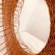 Vintage rattan mirror  50x55cm
