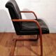 Fauteuil vintage en cuir