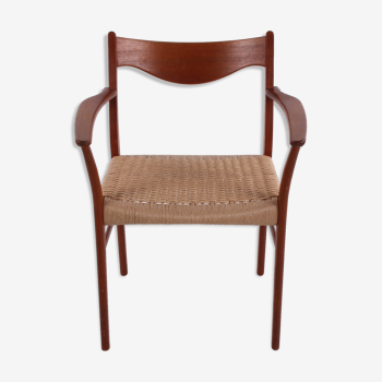 Fauteuil par Ejnar Larsen & Aksel Bender Madsen, Danemark années 1960.