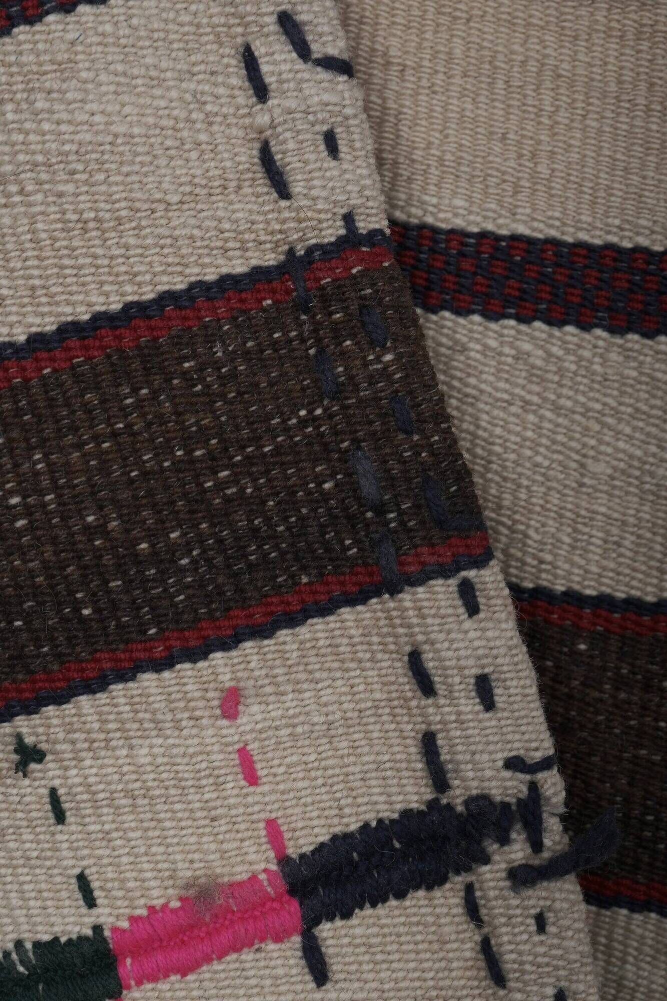 Vintage Turkish kilim, handwoven, 180x340 cm.