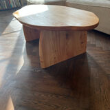 Table basse en bois massif
