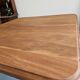 Table en bois aerogommée et restaurée