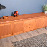 Restored Teak 1960s Nathan Squares Sideboard