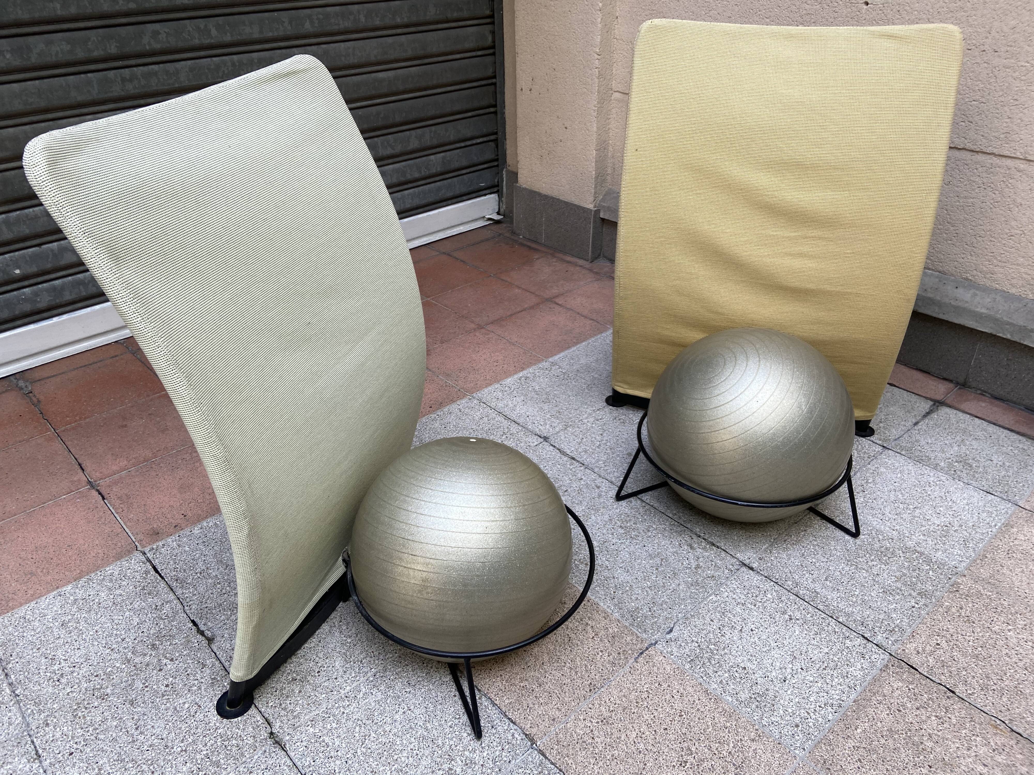 Paire de chaises San Siro 1995