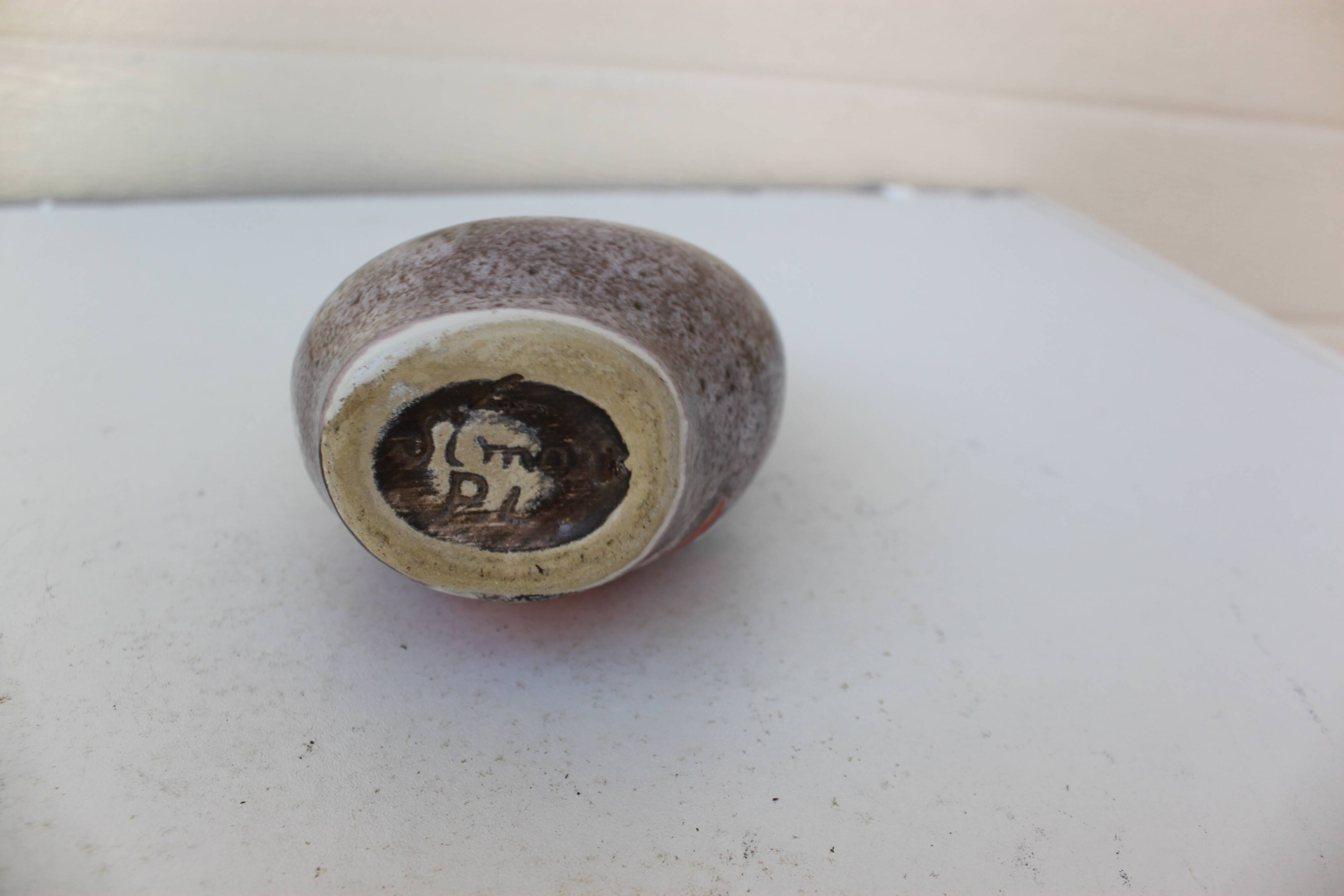 vase 1970 cheminée une anse
