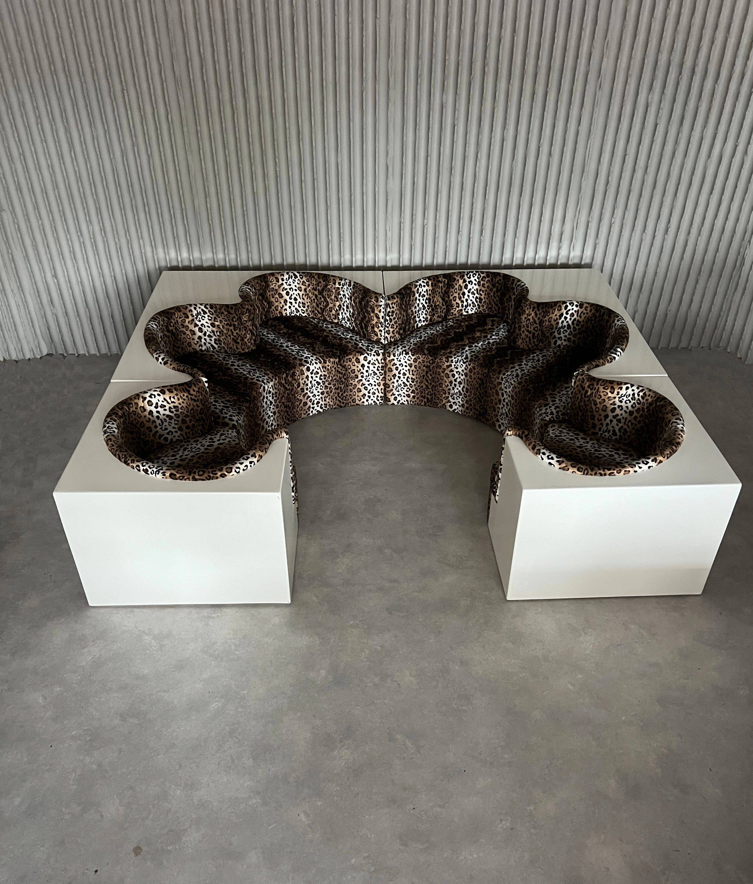 Vintage Safari sofa by Archizoom for Poltronova