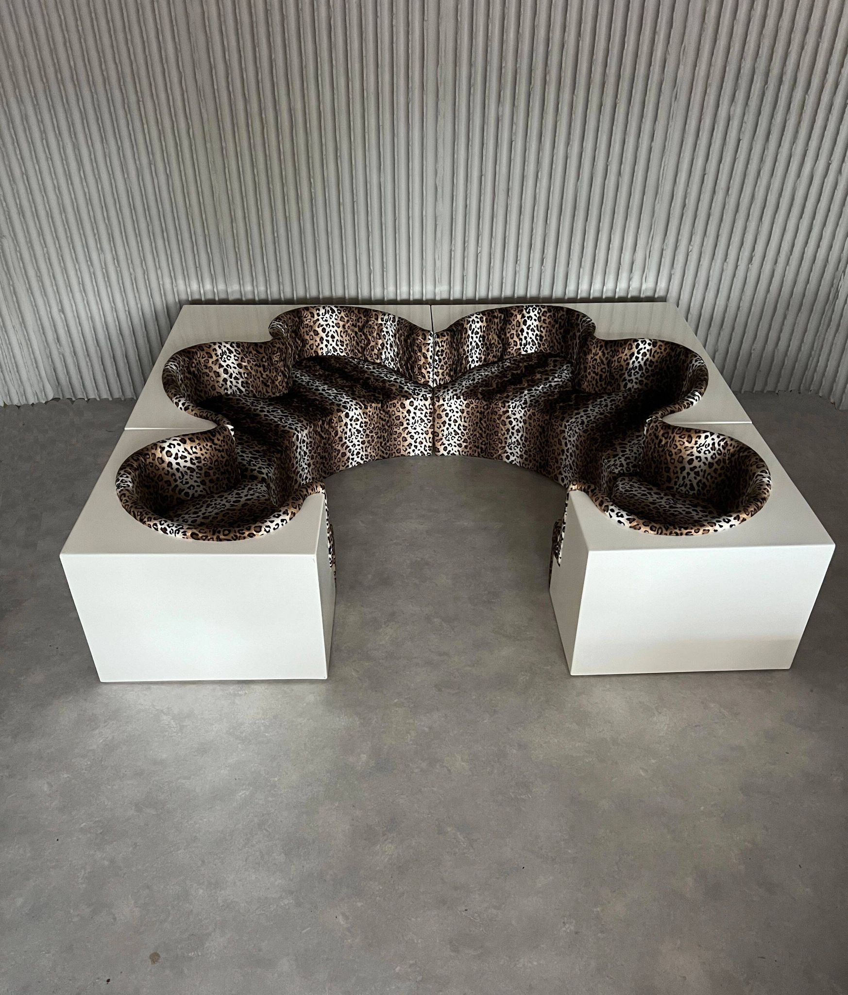 Sofa Safari vintage par Archizoom pour Poltronova